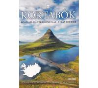 Iceland Road Atlas 1:300 000 Kortabok 2024-2026 - comprehensive edit (Tascabile)