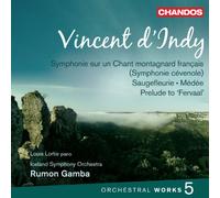 Vincent D'Indy Vincent D'Indy: Symphonie Sur Un Chant Montagnard Français/. (CD)