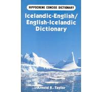 Icelandic-English/English-Icelandic Concise Dictionary