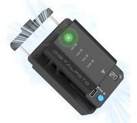 ICEMAN-FZ100 Raffreddatore Fotocamera + NP-FZ100 Battery Bundle per Sony, TEC Ventola di Raffreddamento, Display LED, Doppia Alimentazione e USB-C 2600mAh Battery per Sony A7IV, FX3 e A6700