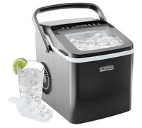 Iceman Macchina del Ghiaccio 10 kg/24h, 9 Cubi in 7 Min, Doppia Dimensione