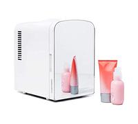 - Iceman Mini Frigorifero portatile con lavagna magnetica, raffredda e riscalda, capacità 4 litri, raffredda 6 lattine da 12 once, 100% senza freon ed ecologico, include spine per presa di casa e