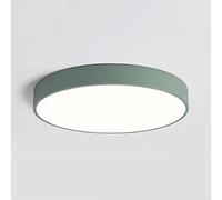ICEMOB Lampada da soffitto a LED rotonda sottile europea colorata da incasso Lampada da soffitto con paralume ad alta luminosità a schermo piatto dimmerabile tricolore adatta per cucina camera da lett