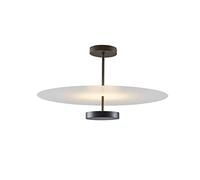 ICEMOB Plafoniera europea da incasso a LED Lampada da soffitto a 3 colori che cambia luce Apparecchio di illuminazione per interni sottili per la casa Montaggio superficiale Adatto per ufficio Hotel A