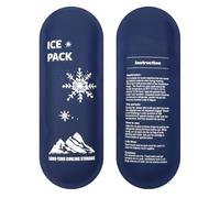 IcePack - Borsa per medicinali portatile 19,3 x 7 cm | Tasca fredda per medicinali | Borsa frigo per medicinali, borsa in gel riutilizzabile pratica, pacchetti freddi Soupl