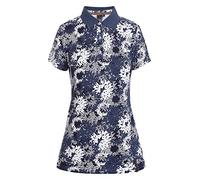 Icepeak EP Amberg, Polo Shirt Donna, Blue, S