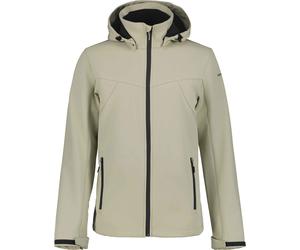 Icepeak - Giacca antivento e traspirante da uomo - Brimfield M Poussiere per Uomo in Softshell - Taglia 52 FI - Beige