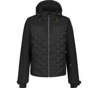 Icepeak - Giacca da sci/snowboard imbottita da uomo - Emmet M Noir per Uomo in Silicone - Taglia 50 FI - Nero