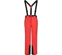 Icepeak - Pantaloni da sci con bretelle - Lorena Jr Rosso Mirtillo - Taglia Bambino 164 cm - Bordeaux