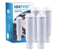 ICEPURE Filtro acqua per macchina da caffè Compatibile Con Krups F088 Pro Aqua, compatibile con AEG/Bosch/Siemens/Nivona, 4 pezzi (Attenzione: non adatto per Jura White)