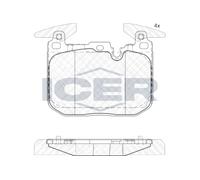 ICER 182093 Kit Pastiglie Freno Disco BMW MINI BRAND NEW
