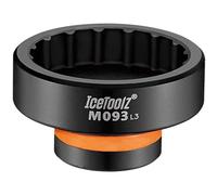 IceToolz Chiave smonta Contenitore PRO Shimano bbr60 Unisex Adulto, Grigio