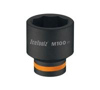 IceToolz - Dado di bloccaggio per cuffie Unisex, M106, 36 mm, colore: Nero, S