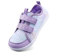 IceUnicorn Scarpe a piedi nudi per bambini, larghe, per ragazzi e ragazze, minimaliste, scarpe da trail traspiranti, da spiaggia, Lilla, 26 EU Larga