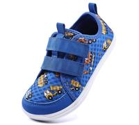 IceUnicorn Scarpe a piedi nudi per bambini, larghe, per ragazzi e ragazze, minimaliste, scarpe da trail, Blu reale, 28 EU Larga