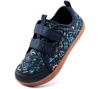 IceUnicorn Scarpe a piedi nudi per bambini, per ragazzi e ragazze, larghe, minimaliste, da trail, Blu scuro, 30 EU Larga