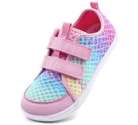 IceUnicorn Scarpe a Piedi Nudi per Bambini, Ragazzi e Ragazze, Scarpe Minimalistiche Acquatiche, da Trail, da Spiaggia, Colore: rosa., 27 EU Larga