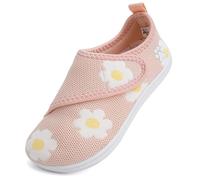 IceUnicorn Scarpe per bambini a piedi nudi, scarpe primi passi larghe, per bambini e bambine, antiscivolo, rosa., 20 EU Larga