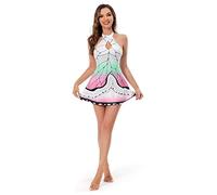 icewalker Hashibira Inosuke, costume da bagno per cosplay, costume da bagno sexy, bikini estivo, spiaggia, costume da bagno con anime, Kochou Shinobu, L