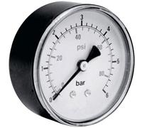 ICH 306.63.16 Manometro 1/4 Porta Posteriore 0 A 16 Bar 63Mm Diá.