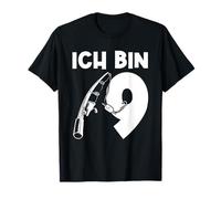 ICH bin 9 9 Geburtstag angeln Maglietta