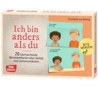 Ich bin anders als du - Ich bin wie du: 20 überraschende Wendebildkarten über Vielfalt und Gemeinsamkeiten: 20 überraschende Wendebildkarten zu ... und das Selbstvertrauen stärken. Ab 3 Jahre