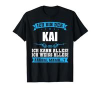 ICH bin der Kai ICH Kann Alles Nome 18° Compleanno Spitzna Maglietta