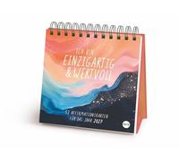 Ich bin einzigartig und wertvoll Premium-Postkartenkalender 2027 - 53 Affirmationskarten für das Jahr: Wochenkalender im Format 16,5 x 17,7 cm für spirituelle Gelassenheit