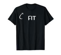 Ich Bin Fit Lustig Fitness Charakter Maglietta