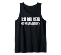 ICH Bin Kein Morgenmensch Detti Divertenti Canotta