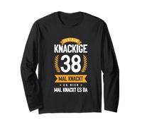 ICH Bin Knackige 38 Mal Knackt Es Hier Mal Knackt Es da Maglia a Manica