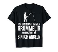 ICH bin Nicht Immer grummelig manchmal bin ICH angeln Maglietta