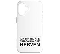 Ich Bin Nichts Für Schwache Nerven Custodia per iPhone 16