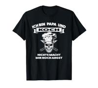 ICH bin Papa und Koch Nichts Macht Beruf Maglietta