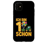 Ich Bin Schon 1 - Costume da trattore per il primo compleanno, per bambini Custodia per iPhone 11