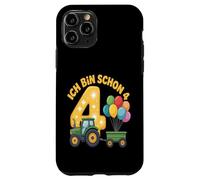 Ich Bin Schon 4 - Costume da trattore per bambini per 4° compleanno Custodia per iPhone 11 Pro