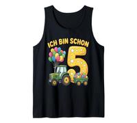 ICH Bin Schon 5 - Costume da Trattore per Bambini 5° Compleanno Canotta