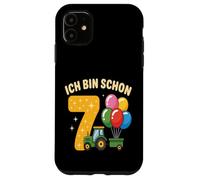 Ich Bin Schon 7 - Costume da trattore per bambini, 7° compleanno Custodia per iPhone 11