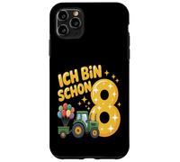 Ich Bin Schon 8 - Costume da trattore per bambini 8° compleanno Custodia per iPhone 11 Pro Max