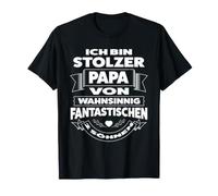 ICH bin stolzer Papa von 2 Söhnen Vater Maglietta
