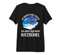 ICH Brauche Keine Therapie ICH Muss Nach Kitzbühel Maglietta Premium