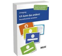 Ich kann das anders!: Neurodiversität verstehen. 100 Karten für die Therapie mit Jugendlichen und jungen Erwachsenen. Kartenset für die Kinder- und ... in stabiler Box, Kartenformat 9,8 x 14,3 cm.