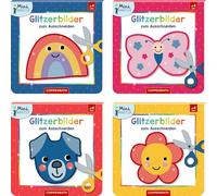Ich kann mit der Schere schneiden: Schmetterlinge/Tiere/Blümchen/Regenbogen