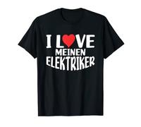 Ich liebe meine Elektriker Maglietta