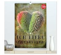 Ich liebe Sempervivum (hochwertiger Premium Wandkalender 2026 DIN A2 hoch), Kunstdruck in Hochglanz: Der ideale Kalender für alle Sempervivum Liebhaber