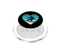 Ich liebe Snowboard Winter Sports Apres Ski Snowboarden PopSockets PopGrip per MagSafe