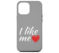 Ich mag mich - so einfach ist das lustiger Spruch rot Herz Custodia per iPhone 12 Pro Max
