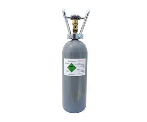 ich-zapfe.de Bombola di CO2 - Bombola di stoccaggio riutilizzabile con anidride carbonica E290 - Bombola di anidride carbonica per sistema di erogazione (2 kg)