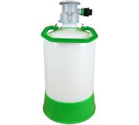 Fusto per pulizia - 5 l in plastica per la pulizia dello spillatore di birra (raccordo a scelta) senza