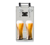 ich-zapfe.de Impianto di spillatura - Contatto 40 Impianto di raffreddamento a secco a 2 conduttori, refrigeratore continuo, 50 litri/h, Green Line, NEW-8755